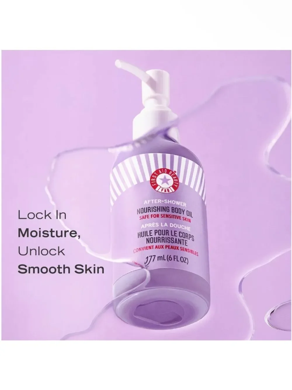 First Aid Beauty oil first after